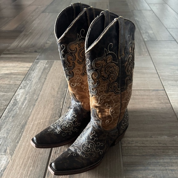 J.B. Dillon Women’s Western Boot size 8 - Picture 2 of 14